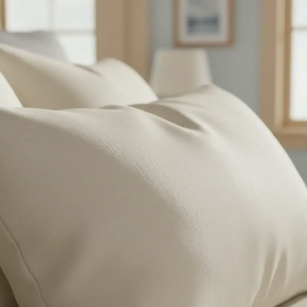 Close up of a pillow