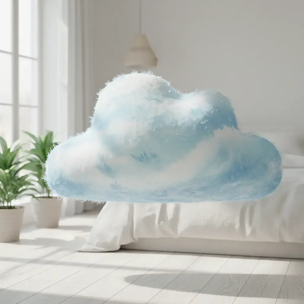 Cooling cloud pillow